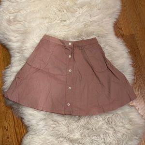 Mabo Corduroy Pink Skirt